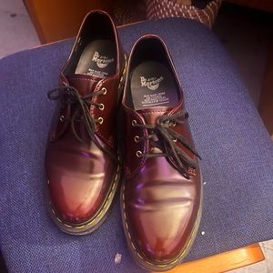 1461 Vegan Leather Oxfords- Cherry